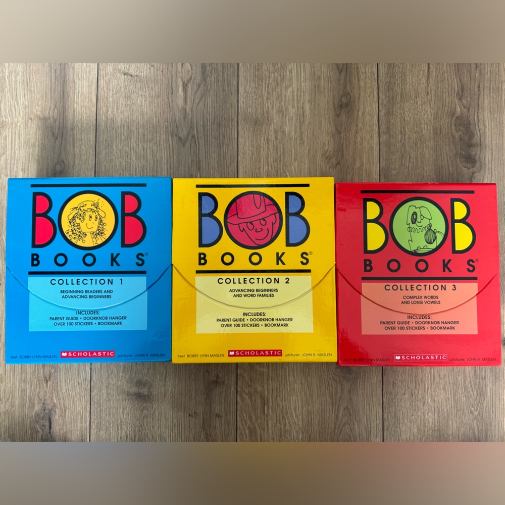 Scholastic Bob Books Collection Sets 1 - 3 full sets